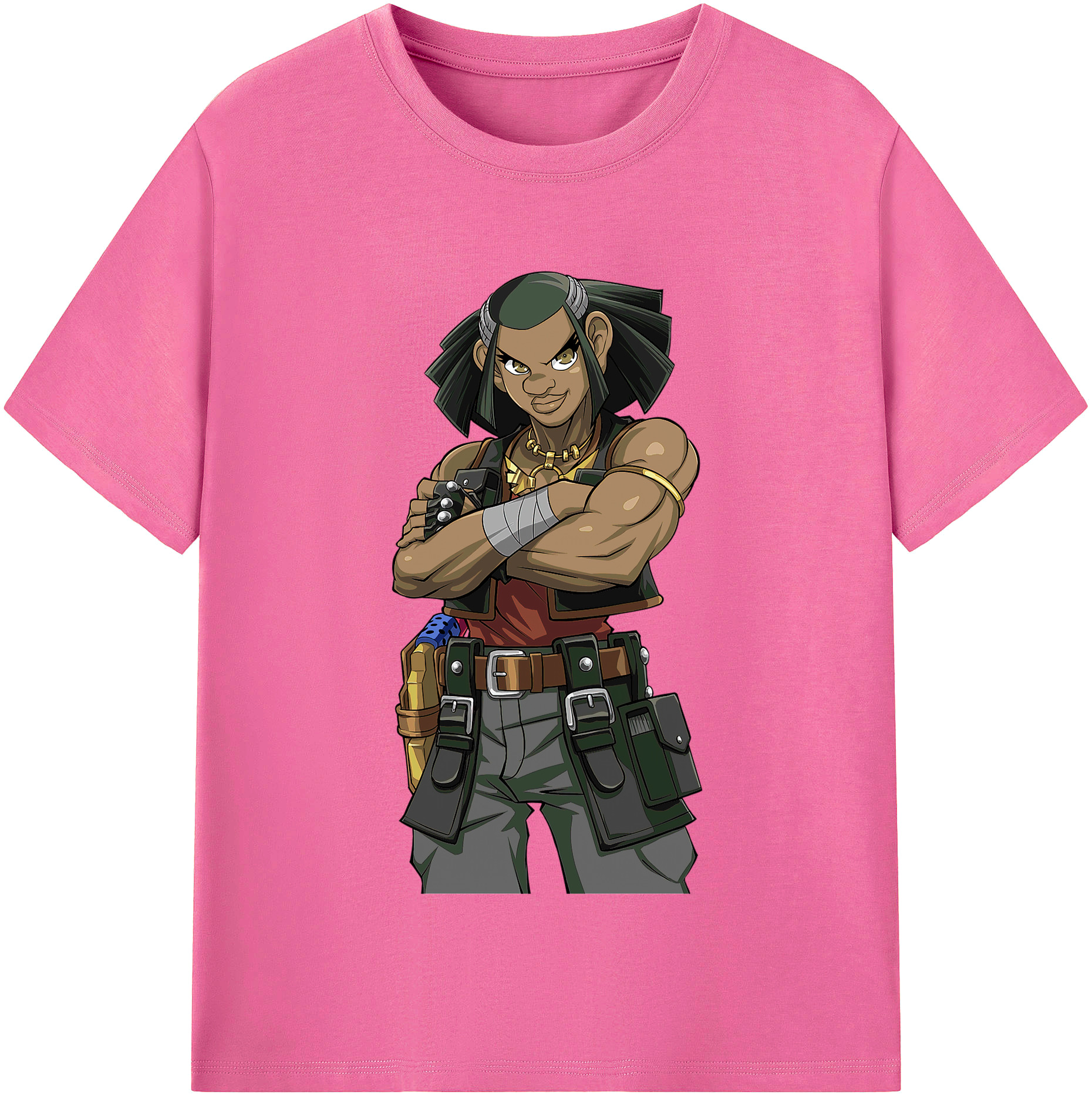（画像用） 遊☆戯☆王 Yu-Gi-Oh! レディースカジュアルプリントTシャツ（綿100％）